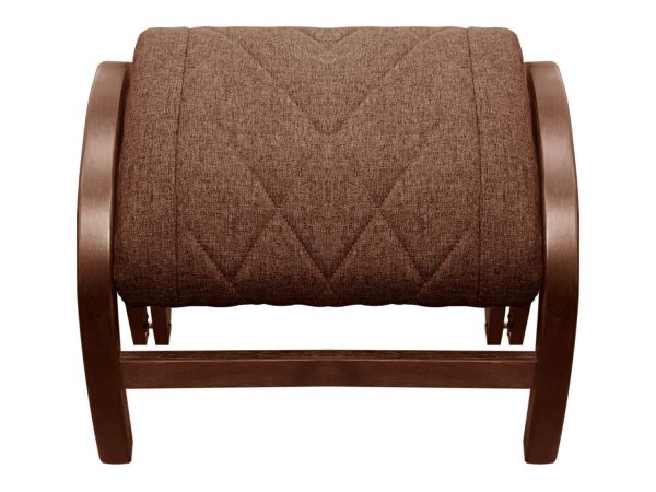 Massage rocking chair with pouffe EGO TWIST Plus EG2004 TCFP Chocolate (TONY8)